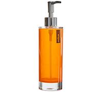 Excelsa Soap Dispenser, Polystyrol, Orange, 6.5 x 6.5 x 22 cm
