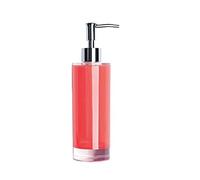 Excelsa Soap Dispenser, Polystyrol, Red, 6.5 x 6.5 x 22 cm