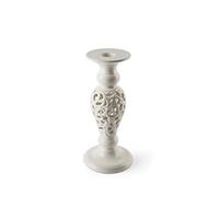 Excelsa White Home Altezza Candle Holder 20 cm Bianco