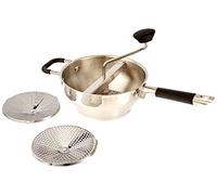 ExcelSteel 580 Food Mill w/3 Grinding Sizes w/3, Stainless Steel