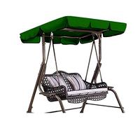Exception Replacement Canopy for Swing Seat 2 & 3 Seater Sizes Hammock Cover Top Garden Outdoor,Green,142x120cm(56x47'')
