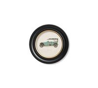 Exceptional Art 1914 ARGYLL 15/30 in Round Frame - 44 x 44cm - Oxford Round