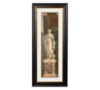 Exceptional Art c.1760 Allegorical Figures Representing Grammar and Arithmetic - 52 x 135cm - Black - Grammar