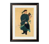 Exceptional Art c.1760 Portrait of the Imperial Bodyguard - 70 x 95cm - York Slim