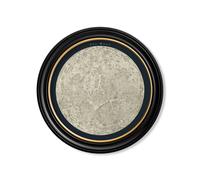 Exceptional Art c.1800's Map of the Moon - Round - 120 x 120cm - Oxford Round