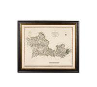 Exceptional Art c.1806 County Maps of England - 84 x 70cm - Black - Berkshire