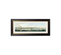 Exceptional Art c.1844 Panoramic Views of New York - 38 x 95cm - Black - New York North