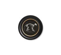 Exceptional Art c.1870 Anatomical Skeletons - Dark - Round Frames - 44 x 44cm - Black - Primate Skeleton