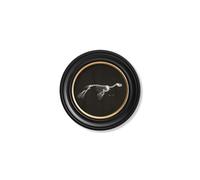 Exceptional Art c.1870 Anatomical Skeletons - Dark - Round Frames - 44 x 44cm - Black - Seal Skeleton