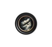 Exceptional Art Fighting Jets - 44 x 44 cm - Oxford Round - Lancaster Bomber