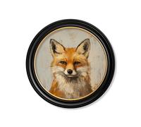 Exceptional Art The Fox & The Hare - 70 x 70cm - Oxford Round - The Fox
