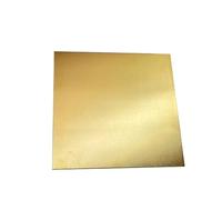 Exceptional Strength Brass Foil Plate - 1.2-6mm Thick Brass Foil Sheets for Jewelry Making (1pc)(2 * 150 * 150MM)