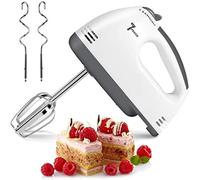 ExceptionElectric Hand Mixer, 7 Speed Handheld Mixer Food Beater, Kitchen Blender Egg Whisk with Egg Sticks & Dough Sticks for Whipping Dough, Cream & Cake