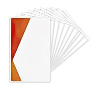 Exchange Card Sleeves, Card Protector Sleeves - 10X PVC Covers for Transportation Cards, Water Resistant Protective Covers for Women Men Teens
