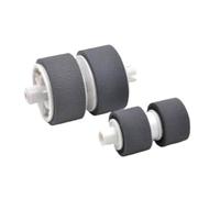 Exchange Roller Tire Kit Pickup Roller Separation Roller 5484B001 Compatible With DR C125 C125W C225 C225W II ImageFORMULA Scanner(1set)