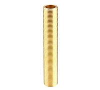 ExcInter 1/2" BSPP 120mm Long Brass Pipe Running Nipple G 1/2 ≈ DN15 ≈ 20mm Male Thread Plumbing Connector 1 Piece