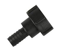 ExcInter 1" Thread IBC Tank Adapter Tap Connector Water Tanks Fitting Garden Hose Adapters Fittings Tools
