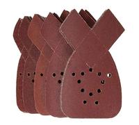 ExcInter 60 PCS 12 Hole Sanding Sheets for Mouse Sanders 40/60/80/120/180/240 Grit