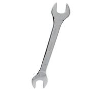 ExcInter Open Ended Spanner,14mm & 17mm Double End Silver Wrench 3mm Ultra Thin Repairing Tool for Use Under Narrow Space Conditions(1 PCS)