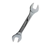 ExcInter Open Ended Spanner, 17mm & 19mm Double End Silver Wrench 3mm Ultra Thin Repairing Tool for Use Under Narrow Space Conditions(1 PCS)
