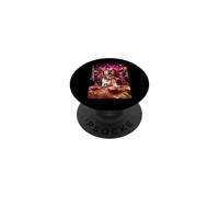 Excited Beagle Dog Cupcake Celebration PopSockets Adhesive PopGrip