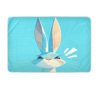 Excited Bunny Medium Turquoise Extra Large Resuable Potty Training Pad Waterproof Washable Diaper Changing Mat Skin-Friendly Diaper Pads for Baby Boys Girls 52" L x 34" W