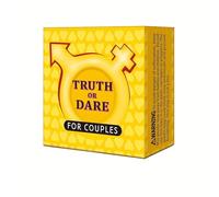 Exciting Adult Card Game for Couples - Truth or Dare for Intimacy and Adventure - Perfect Date Night and Moments Erotic Experience (Yellow, 5cm)