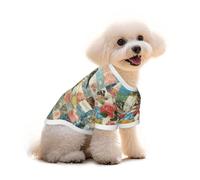 Exciting Bird's-Eye Panoramic View Dog T-Shirt Clothes Apparel Puppy Vest Pet and Elastic Tank Top Clothing, Dogs Cats Pullovers Cute Breathable Soft Large