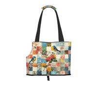 Exciting Bird's-Eye Panoramic View Pet Tote Bag Foldable Handbag Carrier for Small Dogs Cats Puppy Portable Travel Shoulder