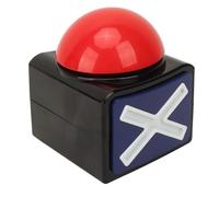 Exciting Buzzer Alarm Button for Quick Answers, Box Shaped Buzzer Button with Funny Sound, Party Game for Fun Gatherings