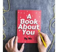 exciting Lives A Book About You - Love Book Gift for girlfriend, Boyfriend Greeting Card Book For Birthdays, Anniversary, Valentines Day - Gift for Valentines Day