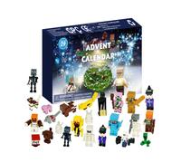 Exciting Minecraft 24-Day Advent Calendar with Figures - 24 Daily Surprises for Kids Countdown to Christmas