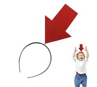 Exclamation Mark Headband | Exclamation Mark Arrowhead Hairband - Novelty Hair Accessories, Elastic Head Bopper Hoop Decoration for Sports