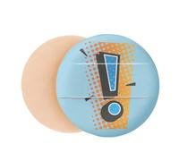 Exclamation Mark Rend Art Deco Fashion Air Cushion Makeup Foundation Sponge Powder Puff