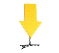 Exclamation Mark Showy Hair Clip Fun Showy With Flower Side Clip For Girls Fun Hair Clip Realistic Showy Hair Barrettes