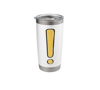 Exclamation Point Mark Punctuation Hyperbole Stainless Steel Insulated Tumbler