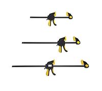 ExcLent 12/18/24 Inch Plastic F Clamp Heavy Duty Holder Quick Release Parallel Woodworking Tool - 450mm