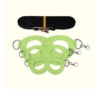 ExcLent 4 Pcs/set Sugar Quoll Harness + Leash Set Escape-Proof Adjustable Collar for Pet Small Animals Hamsters Sugar Gliders Squirrels