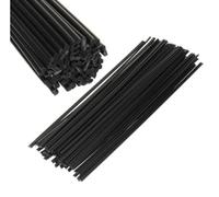 ExcLent 50PCS Plastic Welding Rods Welding Sticks for Plastic Welding ，200mm Black PP