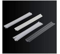 ExcLent 50PCS Plastic Welding Rods Welding Sticks for Plastic Welding ，200mm PVC (Grey), PP (White), ABS (Beige), PE (White)