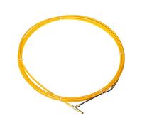 ExcLent 5M/15M/25M 4mm Dia. Fiberglass Cable Puller Fish Tape Reel Conduit Ducting Rodder Pulling Puller - 15M