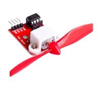 ExcLent L9110 Fan Module Fire Extinguishing Robot- Red