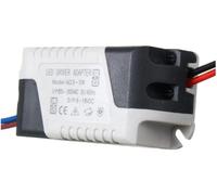 ExcLent LED Driver Adapter AD3-5W, 85V-265VAC Input, 9-18VDC Output