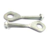 ExcLent M6 12MM Chain Adjuster Axle For Suzuki Motorcycle Dirt Pit Bike PW50 - SILVER