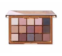 Exclent Professional 15-Color Eyeshadow Palette, Matte and Pearl Finish, Waterproof Powder Formula, Vibrant Celestial Collection (brown)