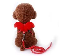 ExcLent Small Animal Rabbit Harness with Leash Cute Bunny Collar Pet Bunny Supplies Cat Harness & Leash Set for Adult Guinea Pig Ferret