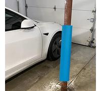 EXCLURA 3ft Universal Short Garage Pole Pad, Basketball Goal Pole Padding Protector, PU + Foam Cover Wrap for Dia 1 2 3 4 5 6 7 8 9 10 in Post(Blue B,2 in (5 cm))