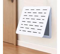 EXCLURA Fuse Box Cover Cabinet Ventilated Breaker Box Cover 8 10 12 14 15 16 inch, Circuit Breaker Panel Lid with Slotted Air Vents, Home Fuse Box Cover Decorative Wall(Style2,WXH-50x 45CM-19.7x17.7)