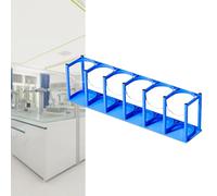 EXCLURA Oxygen Cylinder Rack Oxygen Tank Holder Small Storage Rack, Floor Mountable Gas Cylinder Bracket, Metal Oxygen Cylinder Stand Holder, Medical Oxygen Fixting Racks(L-111cm(43 3/4"))