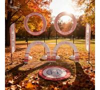 EXCLURA Portable Drone Racing Obstacle Kit, Model Quadcopter/Planes Practice Equipment, Racing Loop Gate for Kids & Adults RC Drone Skill Building(Style c)